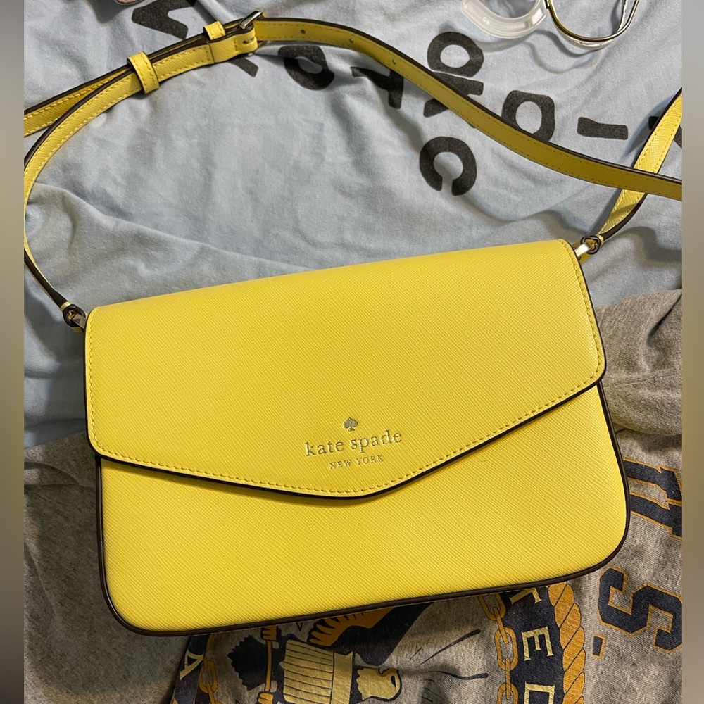 ✨kate spade✨ yellow crossbody